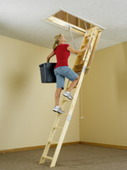 Keller Wood Attic Ladder Series